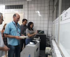Visita dos técnicos das Superintendências do Inmetro de Goiás e Brasília à RECAS