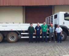 Caminhão para fiscalização de balanças de grande porte para Regional de Guarapuava