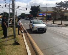 Radares em Londrina passam por aferição da equipe da Regional do Ipem naquela cidade