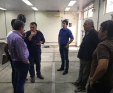 Presidente e diretor visitam obras da Regional de Londrina