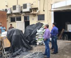 Presidente e diretor visitam obras da Regional de Londrina