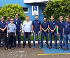 Treinamento dos técnicos em Londrina e Maringá, nas Regionais do IPEM-PR