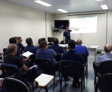 Treinamento dos técnicos em Londrina e Maringá, nas Regionais do IPEM-PR