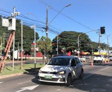 Regional do IPEM-PR me Londrina fiscaliza radares novos