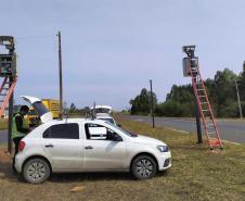 Verificação inicial de medidores de velocidade na BR-153