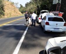 Verificação inicial de medidores de velocidade na BR-153