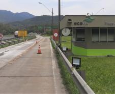 Balança rodoviária na BR-277, km 30 é fiscalizada pelo IPEM-PR e aprovada.