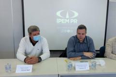 Presidente do Inmetro visita IPEM do Paraná, com três diretores