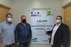 Presidente do IPEM-RO visita Regional de Londrina