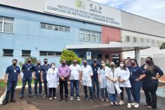 Presidente do IPEM-PR em visita à Regional de Londrina