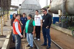 Fiscalização de tanques ferroviários em Araucária