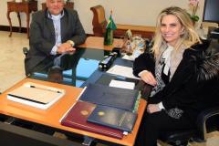 Oliveira visita Governadora em exercício, Cida Borghetti