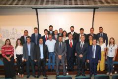 Presidente do IPEM-PR, Rubico Camargo, na reunião no INMETRO