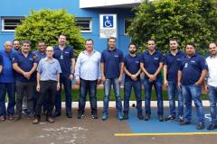 Treinamento dos técnicos em Londrina e Maringá, nas Regionais do IPEM-PR