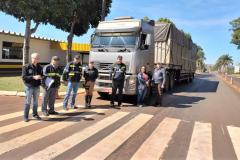 Fiscalização de cronotacógrafos no Oeste do Paraná