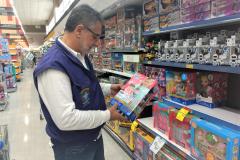 Fiscalização de produtos infantis