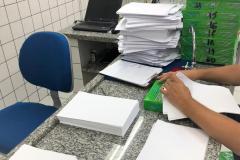 Papel sulfite passa por testes na Regional de Cascavel