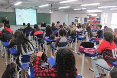 Palestra dos gerentes do IPEM-PR para alunos do IFPR - Campus de Colombo