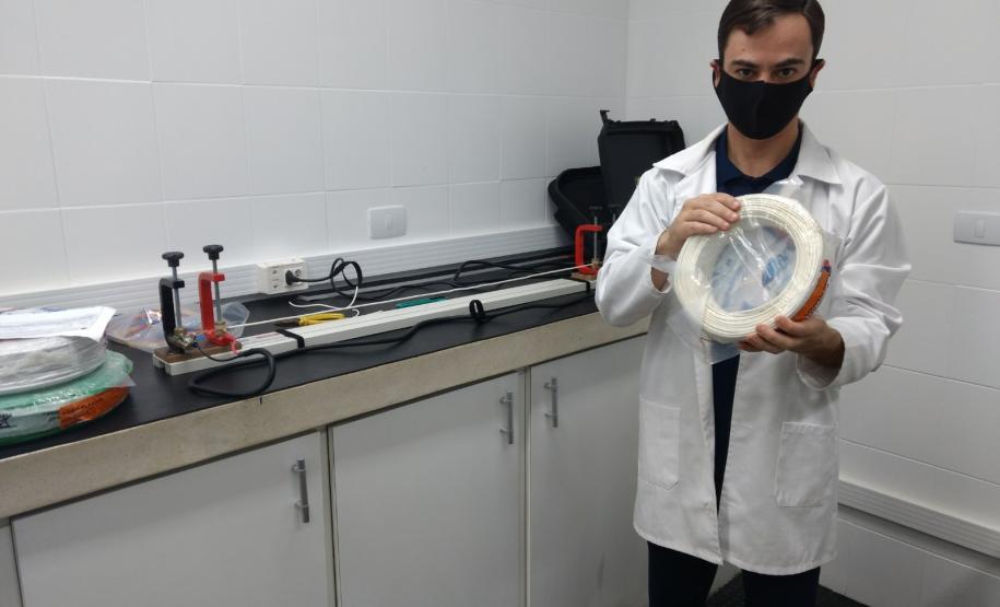 LACUT reprova fios e cabos elétricos