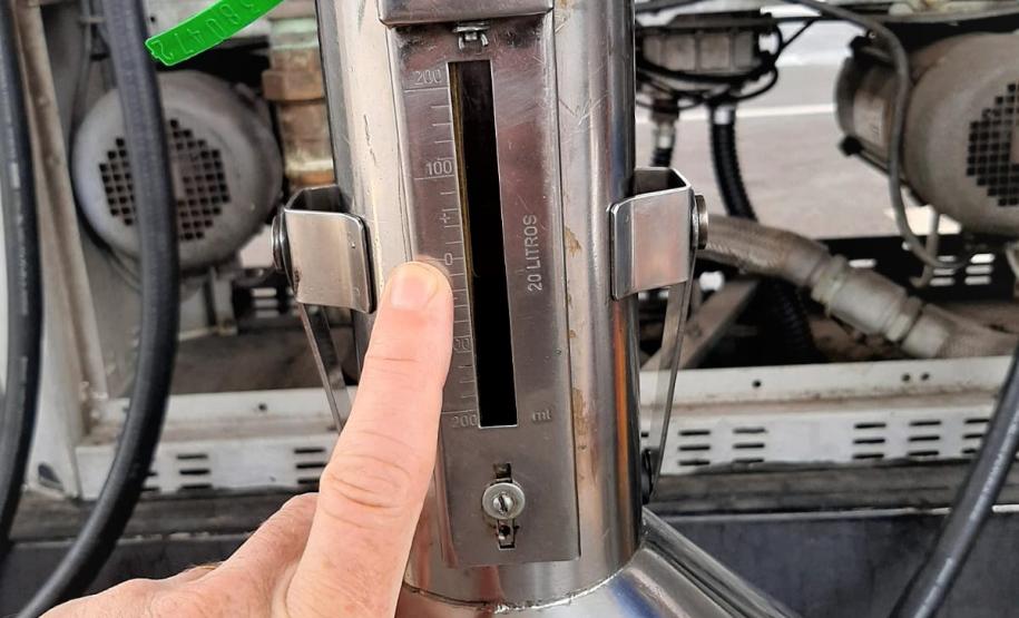 Fiscalização nacional de bombas de combustível