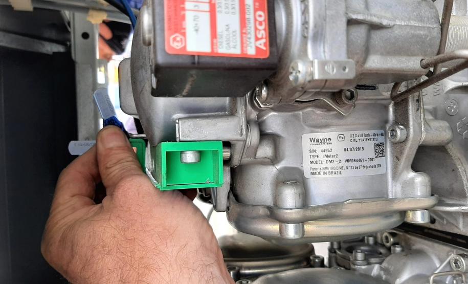 Fiscalização nacional de bombas de combustível