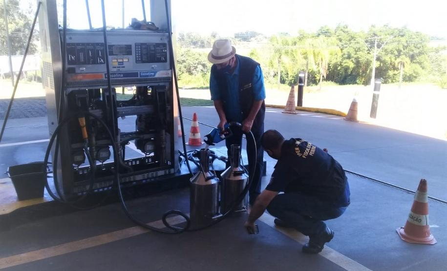 Fiscalização nacional de bombas de combustível