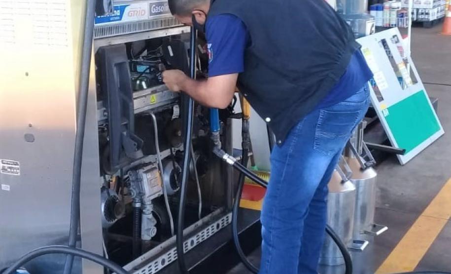 Fiscalização nacional de bombas de combustível