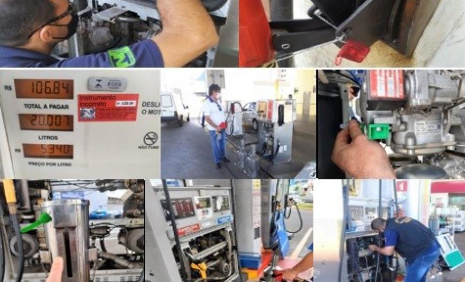 Fiscalização nacional de bombas de combustível