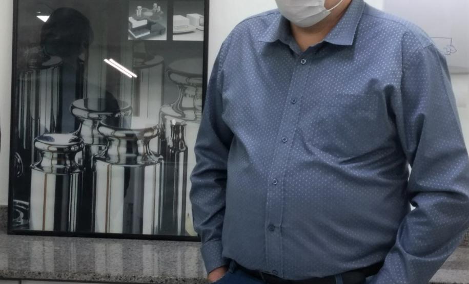 Presidente do Inmetro visita IPEM do Paraná, com três diretores