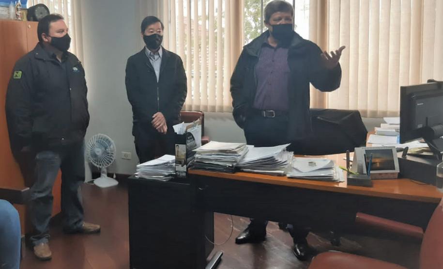 Diretoria visita subsede do IPEM-PR em Curitiba