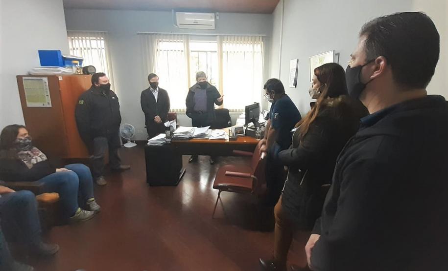 Diretoria visita subsede do IPEM-PR em Curitiba