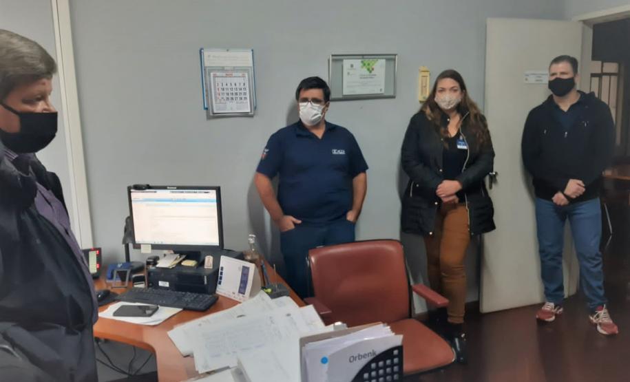 Diretoria visita subsede do IPEM-PR em Curitiba