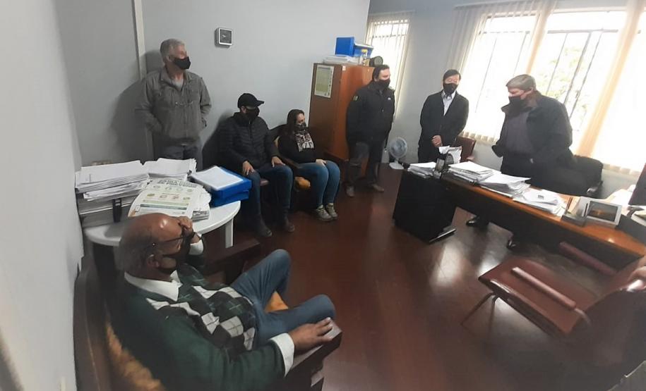 Diretoria visita subsede do IPEM-PR em Curitiba