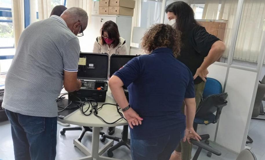 Treinamento para utilização do micro-ohmímetro em fiscalizações de fios e cabos elétricos