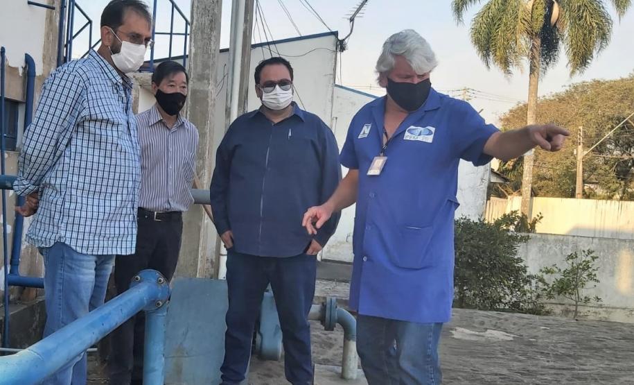 Visita do presidente do IPEM-RO ao IPEM do Paraná