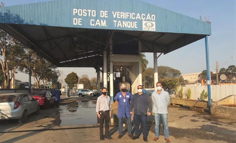 Visita do presidente do IPEM-RO ao IPEM do Paraná