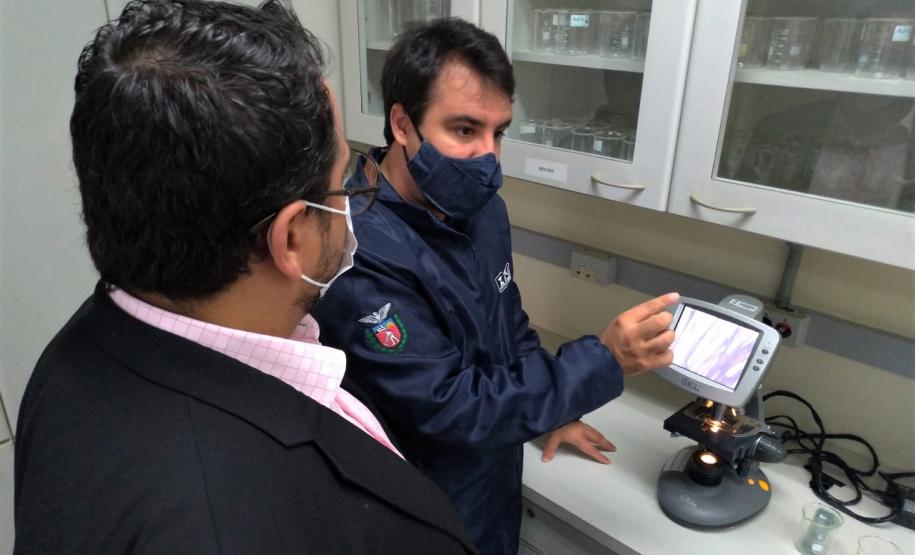 Presidente do IPEM-RO visita Regional de Londrina