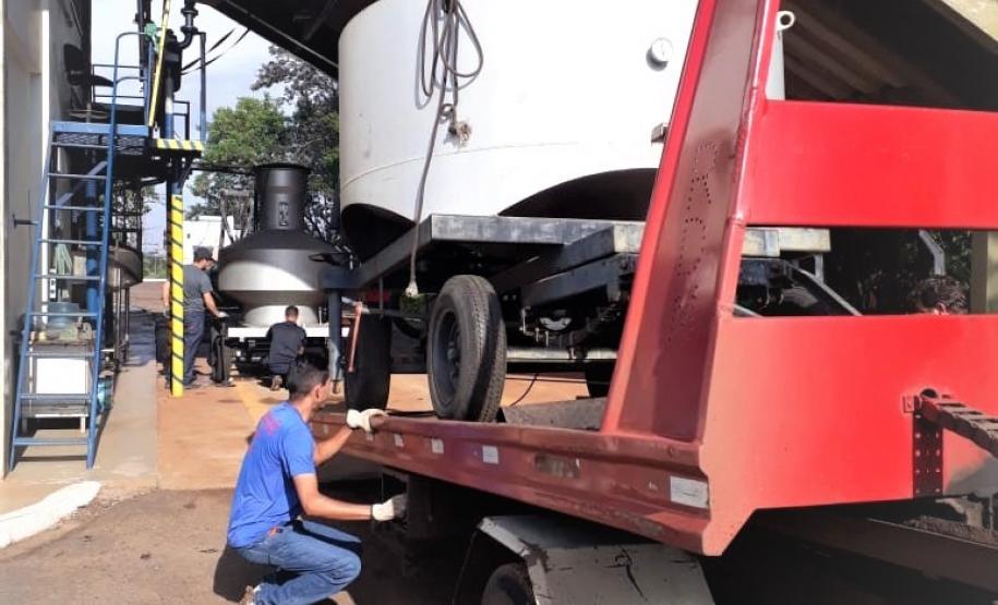 Postos de verificação de caminhão-tanque em Curitiba, Maringá e Cascavel