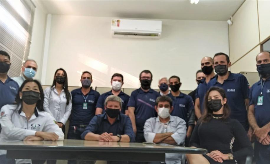 Presidente do IPEM-PR visita Regional de Maringá