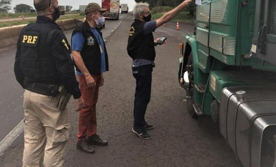 Fiscalização de cronotacógrafos