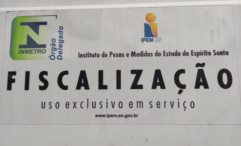 LAMAR calibra pesos padrão do IPEM do Espírito Santo