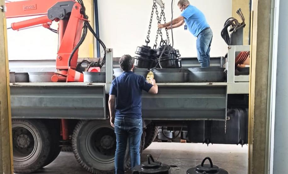 LAMAR calibra pesos padrão do IPEM do Espírito Santo