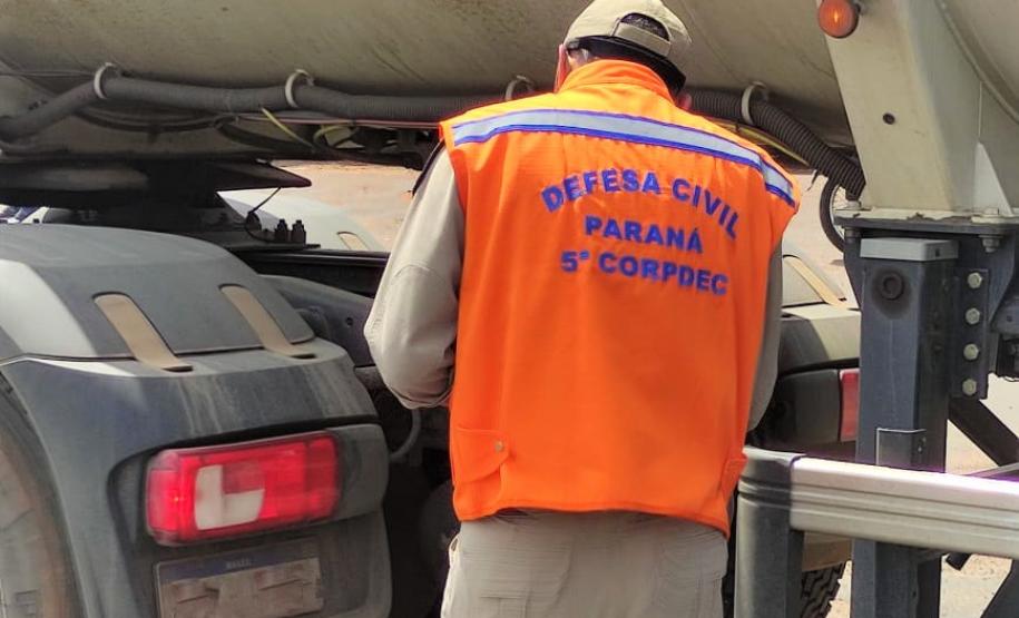 IPEM-PR fiscaliza transportadores de cargas perigosas