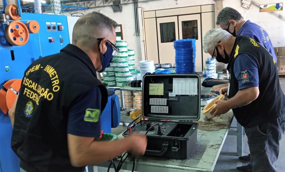 Operação Nacional Energia Segura fiscaliza cabos e fios elétricos