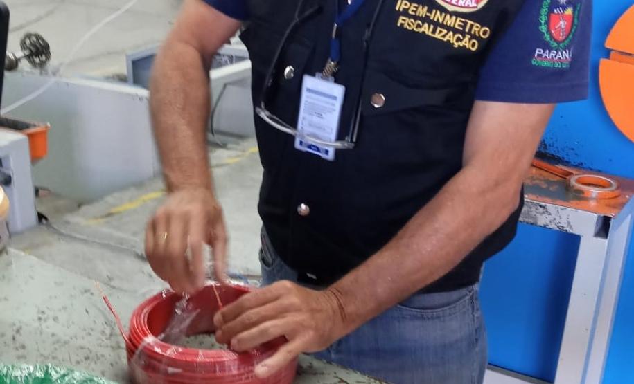 Operação Nacional Energia Segura fiscaliza cabos e fios elétricos