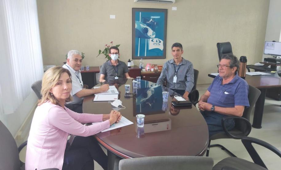 Inspetores do TC visitam IPEM-PR e falam da implantação do controle de jornada