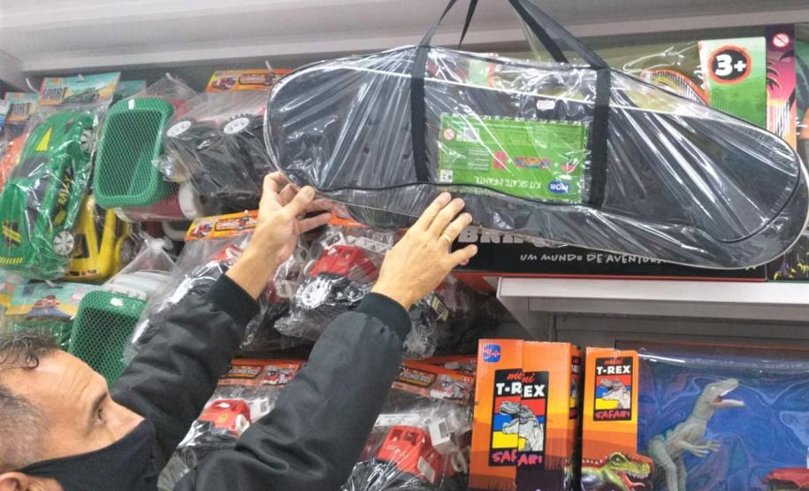 Operação Nacional de Natal fiscaliza brinquedos, bicicletas de uso infantil e luminárias, além de produtos pré-embalados