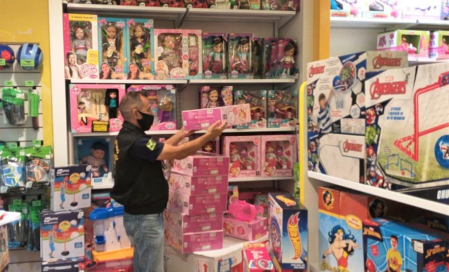 Operação Nacional de Natal fiscaliza brinquedos, bicicletas de uso infantil e luminárias, além de produtos pré-embalados