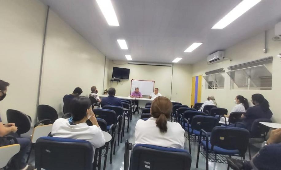 Presidente do IPEM-PR em visita à Regional de Londrina