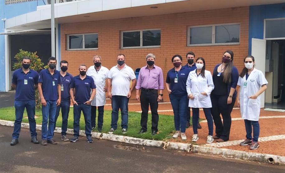 Presidente do IPEM-PR em visita à Regional de Londrina